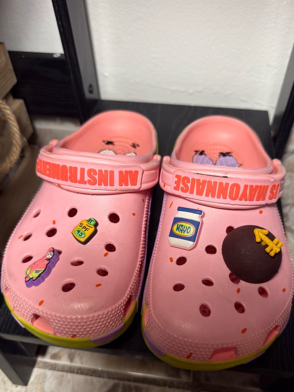 Crocs Patrick Star Pink Clogs | Women’s 7 / Men’s 5 | SpongeBob Edition